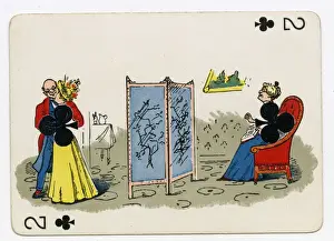 Transformation Prints: Vanity Fair Transformation Playing Card