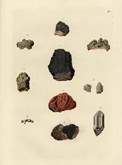 Naturae Collection: Varieties of lead ores