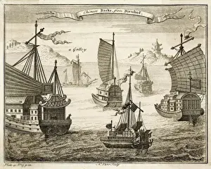 A variety of 18th century Chinese vessels