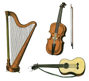 Images Dated 21st August 2020: Variety of Instruments Date: 1880