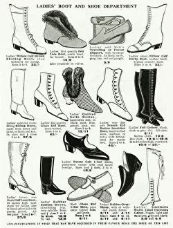 Fashion Gallery: A Variety of ladies boots 1926