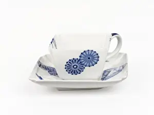Variety tea cup and saucer