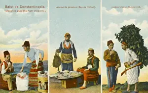Variety of Turkish vendors