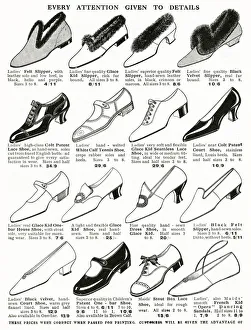 A Variety of womens shoes 1926 Our beautiful Wall Art and Photo Gifts include Framed Prints Photo Prints Poster Prints Canvas Prints Jigsaw Puzzles Metal Prints and so much more