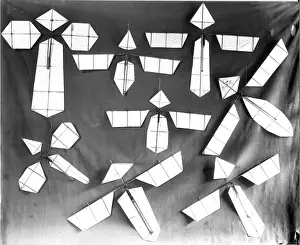Hargrave Prints: Various flying machine models 8
