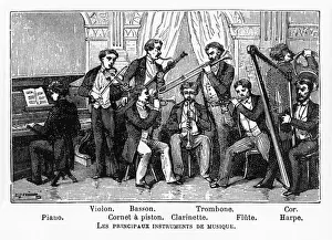 Various musical instruments