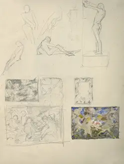 Various pencil sketches