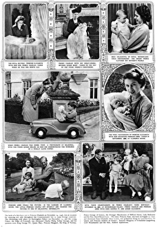 Images Dated 14th October 2011: Various portraits of the Queen and her children