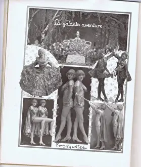 Various scenes from the revue Bonjour Paris at the Casino de
