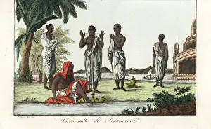 Sect Prints: Various sects of Hindu priests or Brahmin