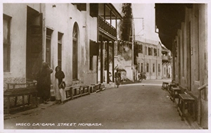 Images Dated 20th July 2016: Vasco da Gama Street, Mombasa, Kenya, East Africa