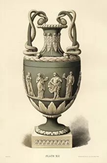 Vase with classical reliefs by John Flaxman