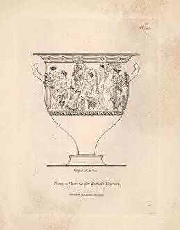 Hermes Gallery: Vase decorated with mythical figures from the British Museum