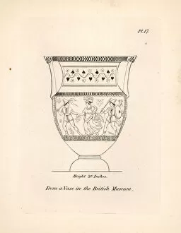 Altars Gallery: Vase with depiction of a festival to Bacchus