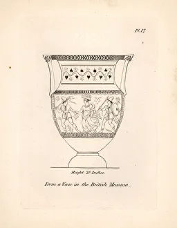 Altars Gallery: Vase with depiction of a festival to Bacchus