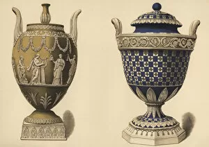 Vase with reliefs of the nine Muses and Apollo