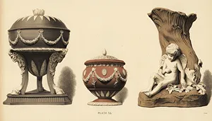 Three vases in different forms Three vases in different forms