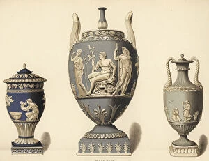 Hercules Gallery: Vases with reliefs