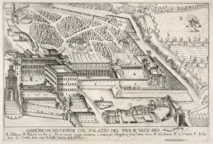 1618 Prints: Vatican Palace / Rome / C17