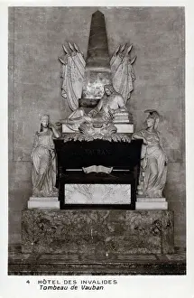 Invalides Prints: Vauban's Tomb - Hotel des Invalides, Paris, France