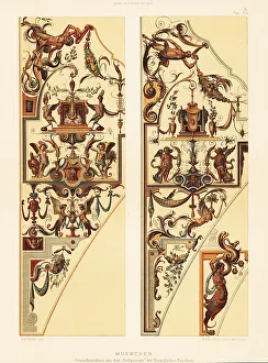 Vault paintings in the Munich Residenz, 16th century