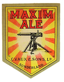 Label Prints: Vaux Maxim Ale