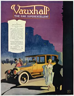 Saloon Collection: Vauxhall 1916 Saloon