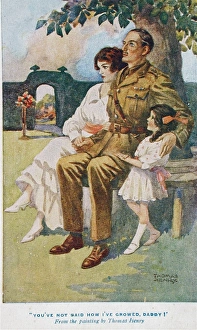 Images Dated 30th August 2007: You ve not said how I ve growed, Daddy ! T H Fisher