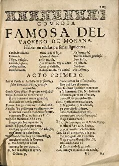 Sebastion Collection: VEGA CARPIO, F鬩x Lope de (1562-1635). El vaquero