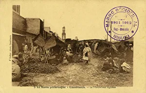 The Vegetable Market at Casablanca, Morocco