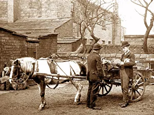 Vegetable seller Victorian period
