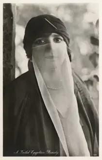 Veiled Egyptian Beauty