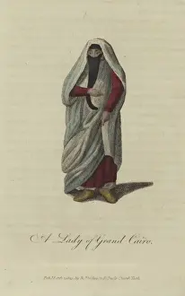 Veiled Lady of Grand Cairo, Egypt