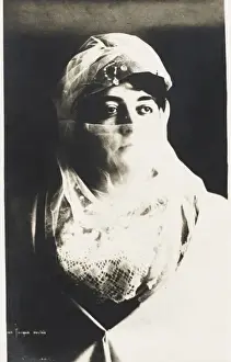 Veiled Turkish woman