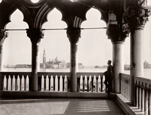 Veiw towrads Santa Maria della Salute, Venice, Italy