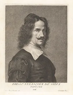 Velazquez Prints: Velazquez, Spanish painter, 1599-1660