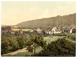 Veldes, general view, Carniola, Austro-Hungary