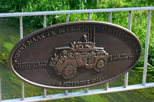 Images Dated 20th August 2019: Veldhoven Liberation Memorial and HCR Memorial