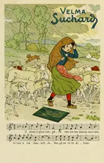 Notation Prints: Velma Suchard advertisement