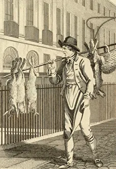Sells Prints: VENDOR SELLS DEAD RABBIT