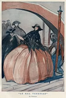 Images Dated 4th January 2012: A Venetian Ball - Costumes