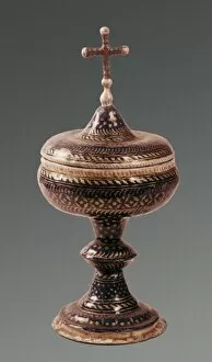 Chalice Gallery: Venetian chalice of enameled copper. Renaissance