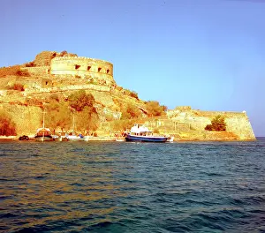 Treasures Prints: Venetian fortress, Spinalonga, Crete