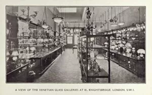 Cabinets Gallery: Venetian Glass Galleries - Knightsbridge, London