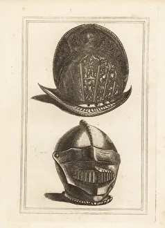 Venetian morion and burgonet Venetian morion and burgonet
