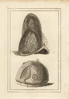 Stockdale Collection: Venetian morion and Roman helmet