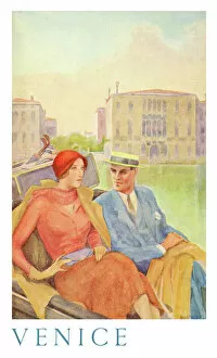 Venetian Gallery: Venice - 1930s brochure cover