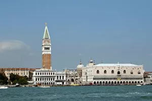 Images Dated 3rd September 2007: Venice. Campanile of St. Mark and the Ducal Palace of the D