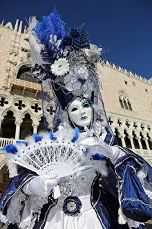 Images Dated 8th February 2013: Venice Carnival Costume