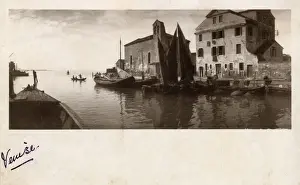 Venice, Italy - View out into the lagoon